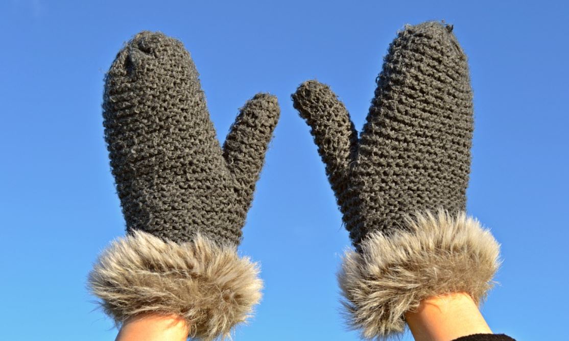 zimní rukavice