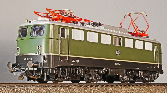 model moderního vlaku